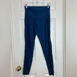 CHAMPION active blue leggings size M